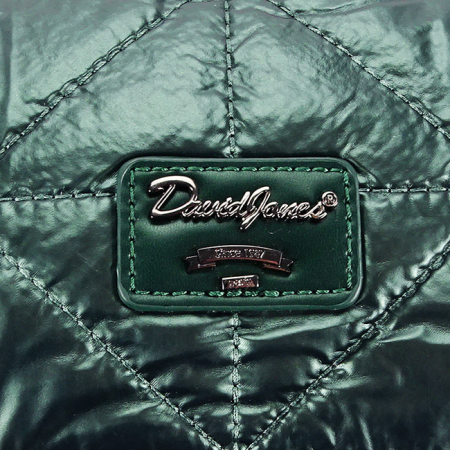 Geanta David Jones din fas, 6883-1 13, Verde inchis [8]