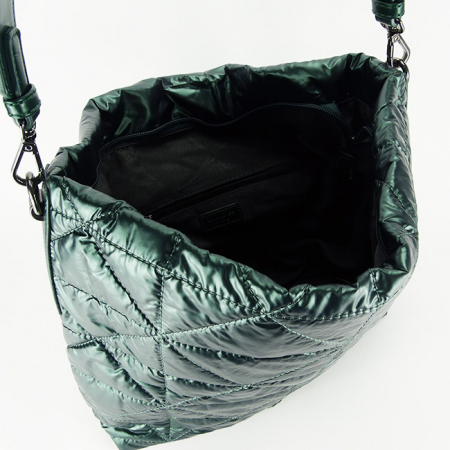 Geanta David Jones din fas, 6883-1 13, Verde inchis [5]