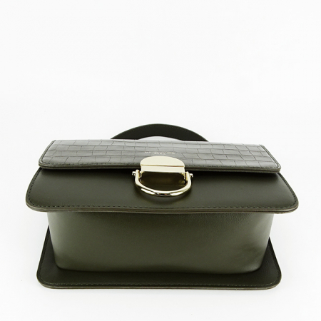 Geanta David Jones Paris CM6550 12 Verde kaki [5]
