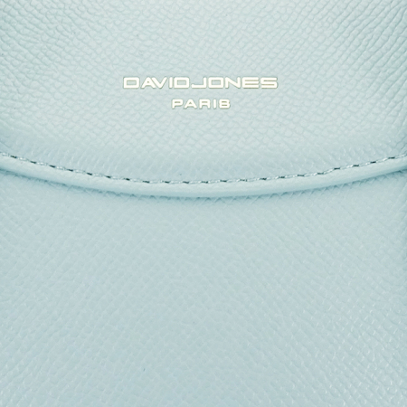 Geanta de dama albastru deschis David Jones CM7474 12 [9]
