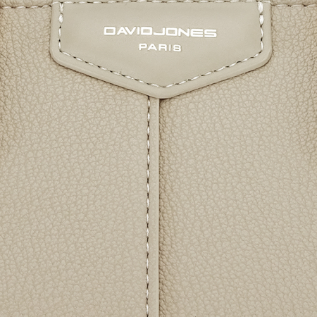 Geanta de dama bej David Jones CM7427 17 [9]
