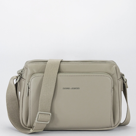 Accesorii - Geanta de dama gri David Jones CM7429-2 13