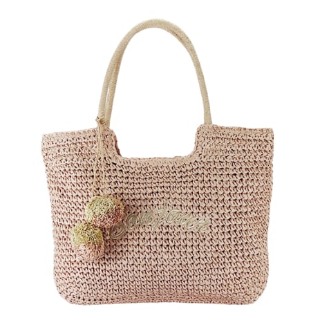 Femei - Geanta de plaja roz Flora&CO C1014 11