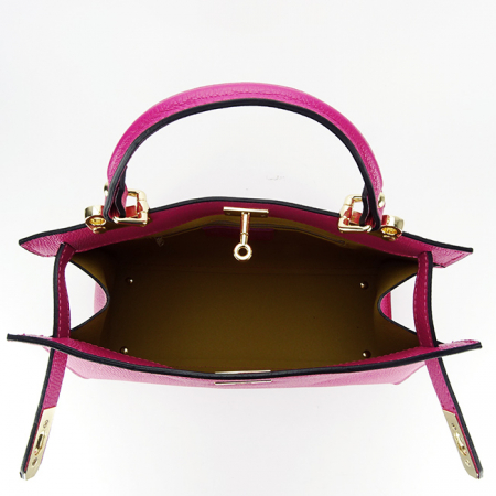 Geanta din piele naturala 8934 119 fuchsia [6]
