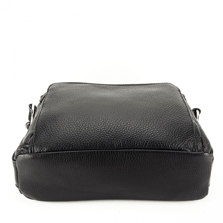 Geanta din piele naturala Camelia 124 Negru [4]