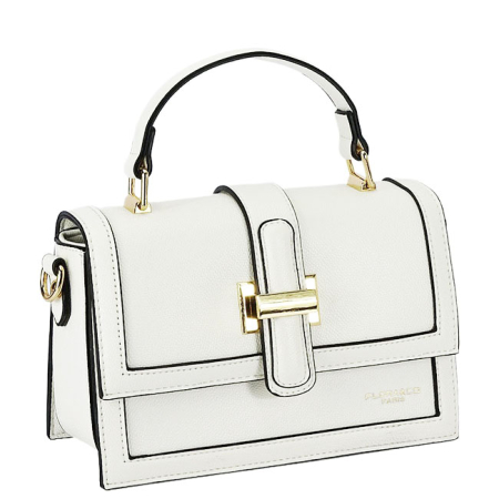 Accesorii - Geanta eleganta alba F3680 14