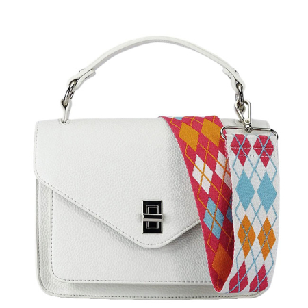 Accesorii - Geanta eleganta alba F6978 14