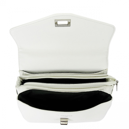 Geanta eleganta alba F6979 M9 [5]