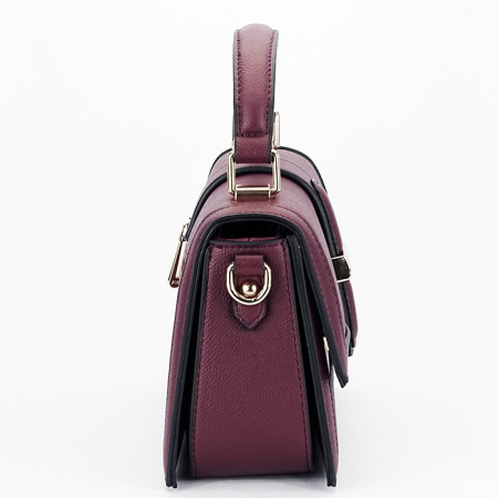 Geanta eleganta bordo F3680 14 [3]