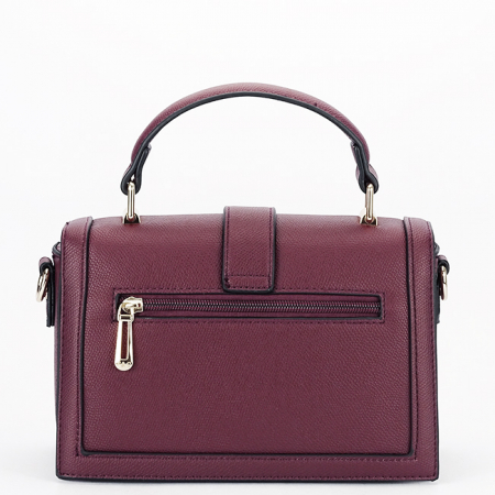 Geanta eleganta bordo F3680 14 [4]