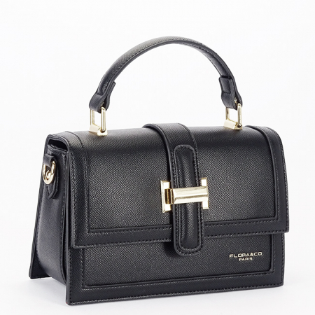 Noutati - Geanta eleganta neagra F3680 14