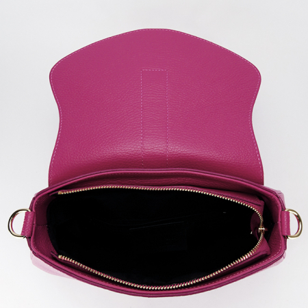 Geanta fucsia din piele naturala 1755 125 [7]