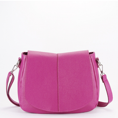 Genti mici - Geanta fucsia din piele naturala 8960 123