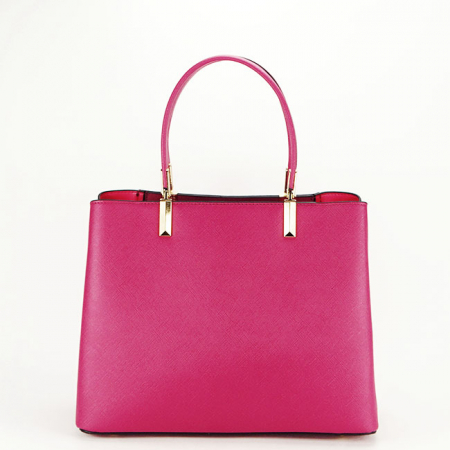 Geanta fucsia Flora&Co Paris de talie mare F2588 11 [3]