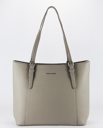 Accesorii - Geanta gri deschis David Jones Paris de talie mare CM7674 M13
