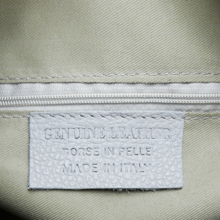 Geanta gri deschis din piele naturala 8966 123 [6]