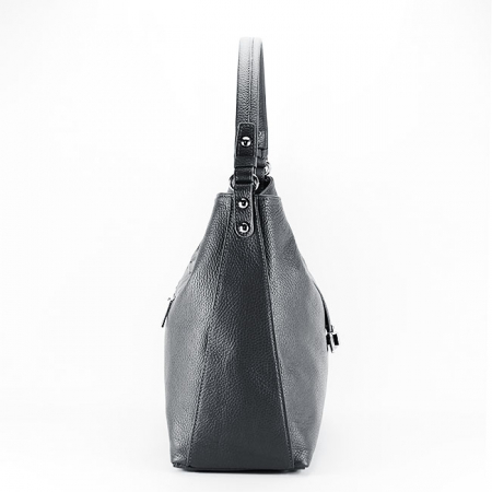 Geanta gri din piele naturala 8963 124 [2]