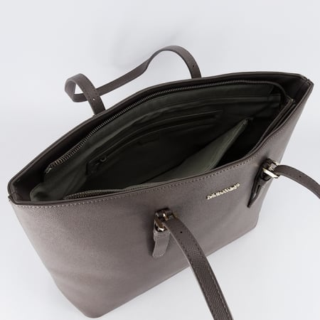Geanta gri inchis David Jones de talie mare CM6738-3 M13 [7]