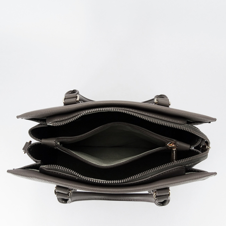 Geanta gri inchis mare David Jones CM7651 16 [7]