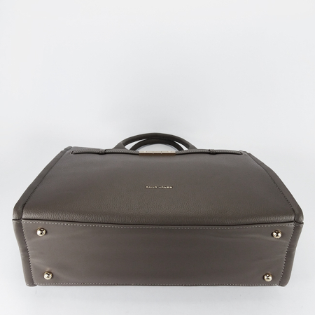 Geanta gri inchis mare David Jones CM7736 17 [6]