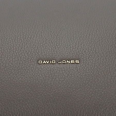 Geanta gri inchis mare David Jones CM7736 17 [9]
