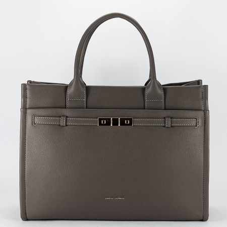 Posete - Geanta gri inchis mare David Jones CM7736 17