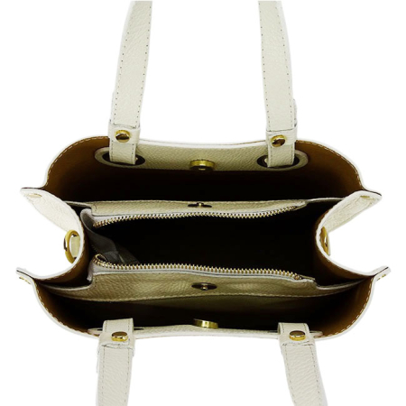 Geanta ivory medie din piele naturala 8916 129 [6]