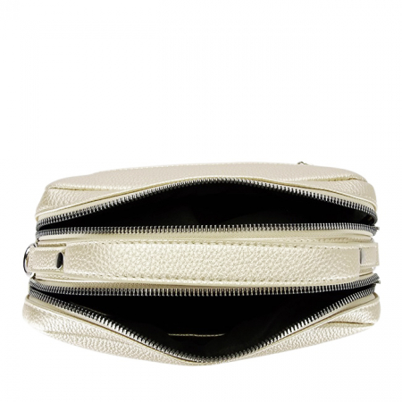 Geanta ivory metalizat casual Flora&CO Paris H6997 126 [5]