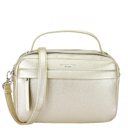 Noutati - Geanta ivory metalizat casual Flora&CO Paris H6997 126