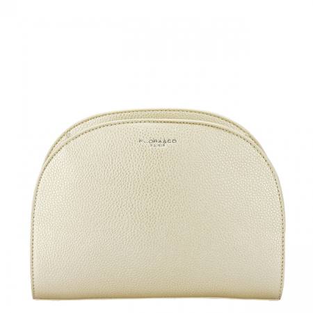 Geanta ivory metalizat medie Flora&CO Paris H3688 14 [1]