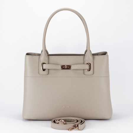 Geanta mare bej David Jones CM8353 17 [4]