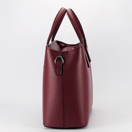 Geanta mare bordeaux din piele naturala 8922 M6 [3]