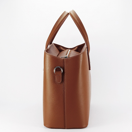 Geanta mare camel din piele naturala 8922 130 [2]