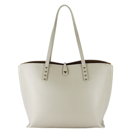 Geanta mare crem din piele naturala 1740 M8 [4]