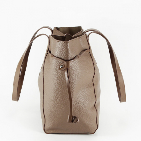 Geanta mare cu borseta detasabila 6806-2 13 Maro taupe [3]