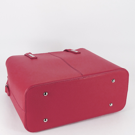 Geanta mare din piele naturala 8922 M6 Rosu [6]