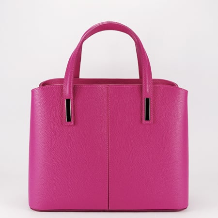Geanta mare fucsia din piele naturala 8922 M6 [0]