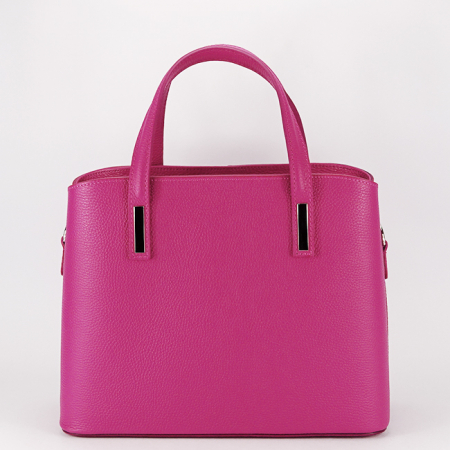 Geanta mare fucsia din piele naturala 8922 M6 [3]