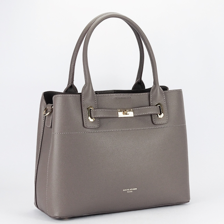 Noutati - Geanta mare gri inchis David Jones CM7744 12