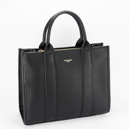 Geanta mare neagra David Jones Paris CM7122 13 [1]