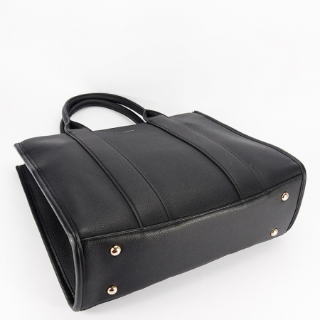Geanta mare neagra David Jones Paris CM7122 13 [5]