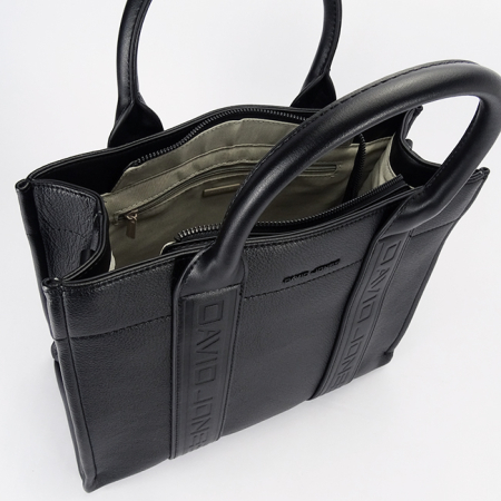 Geanta mare neagra David Jones Paris CM7724-1 16 [8]