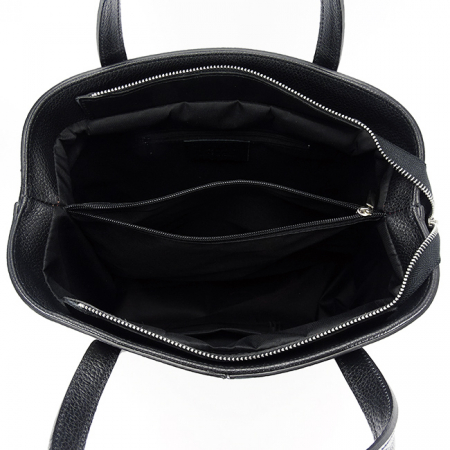 Geanta mare neagra din piele naturala 8922 130 [5]