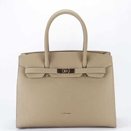 Noutati - Geanta mare bej taupe David Jones CM7391 17