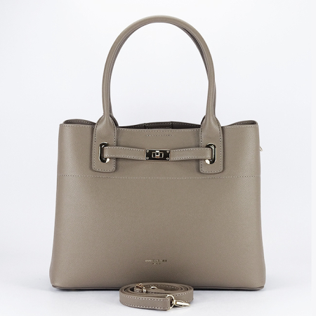 Geanta mare taupe deschis David Jones CM7744 12 [5]