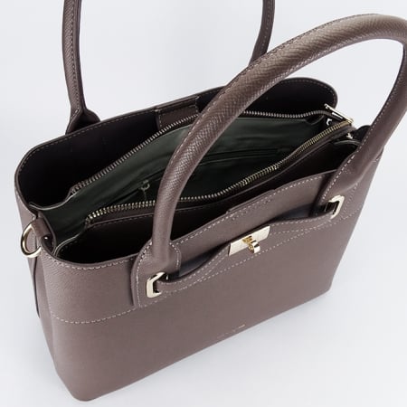 Geanta mare taupe inchis David Jones CM7744 12 [7]