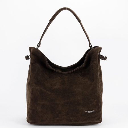 Accesorii - Geanta maro cafeniu Flora&CO Paris F7504 M4