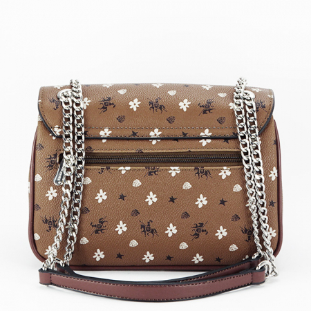 Geanta David Jones cu imprimeu logo CH21002 14 [3]