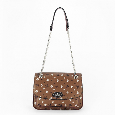 Geanta David Jones cu imprimeu logo CH21002 14 [4]