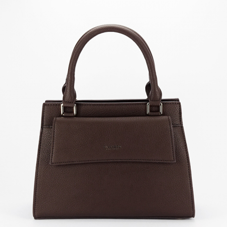 Noutati - Geanta maro inchis casual DIANA&CO DTL614-2 11